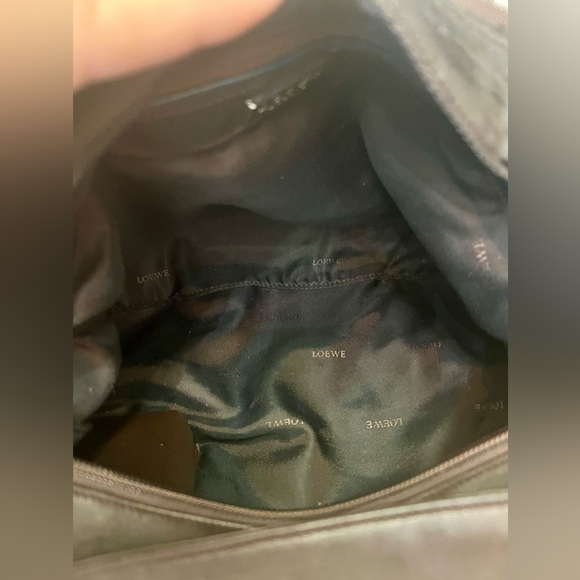 LOEWE - Lambskin leather, shoulder bag, adjustable strap, beautiful condition! - Picture 10 of 12